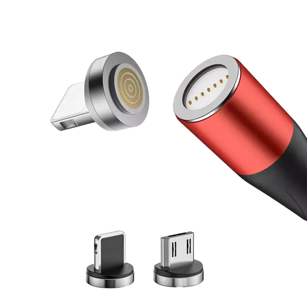 Magnetic Mobile Phone Charger Cable 1M, 2M USB to Micro Lightning Type-C