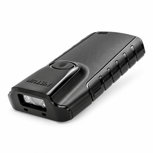 NETUM E800 Bluetooth Barcode Scanner 1D 2D QR Portable Phone Clip USB Receiver