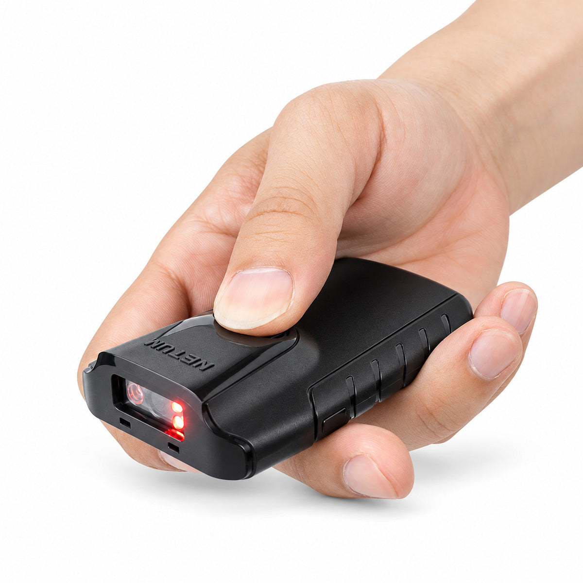 NETUM E800 Bluetooth Barcode Scanner 1D 2D QR Portable Phone Clip USB Receiver