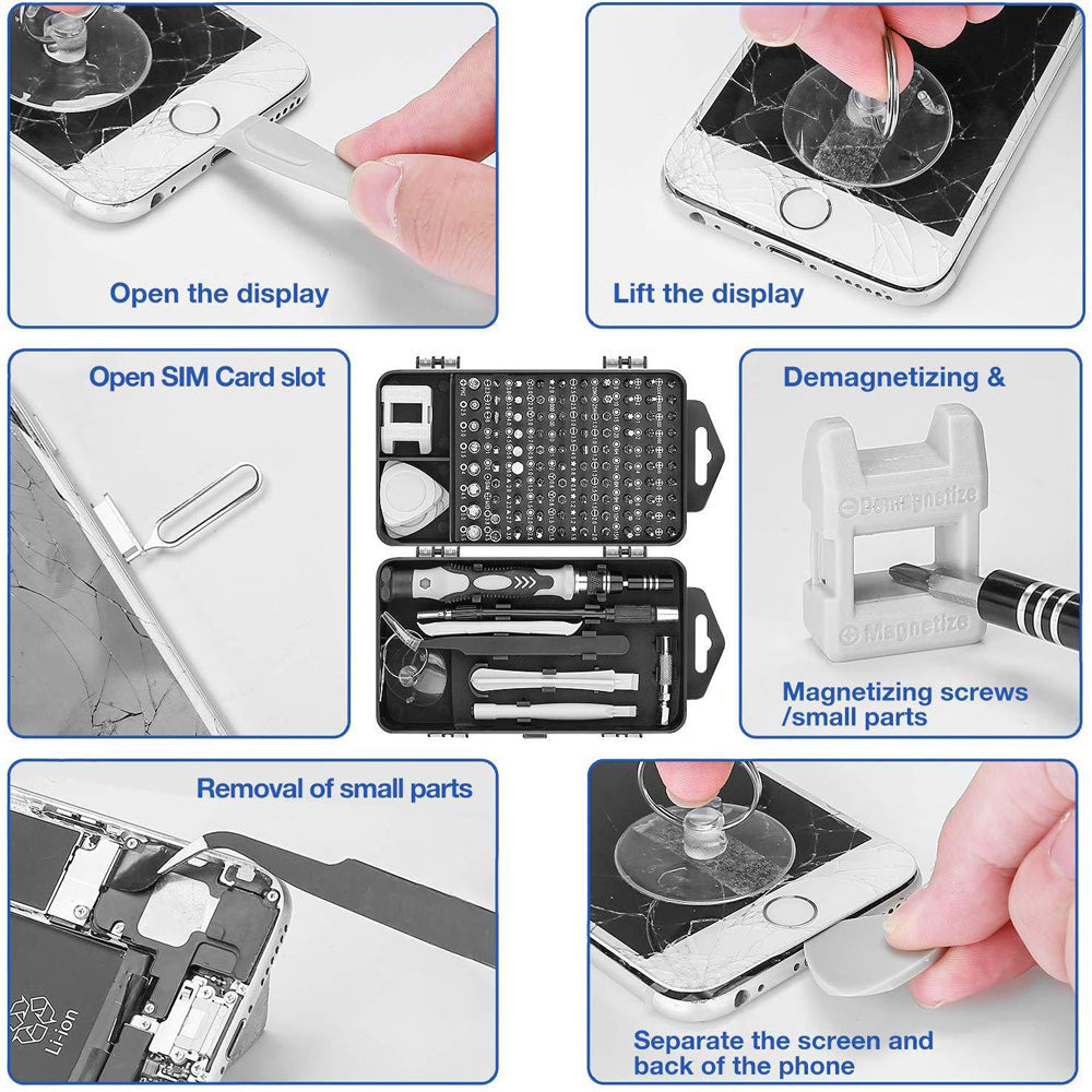 122 in 1 Multifunctional  Precision Magnetic Screwdriver Set