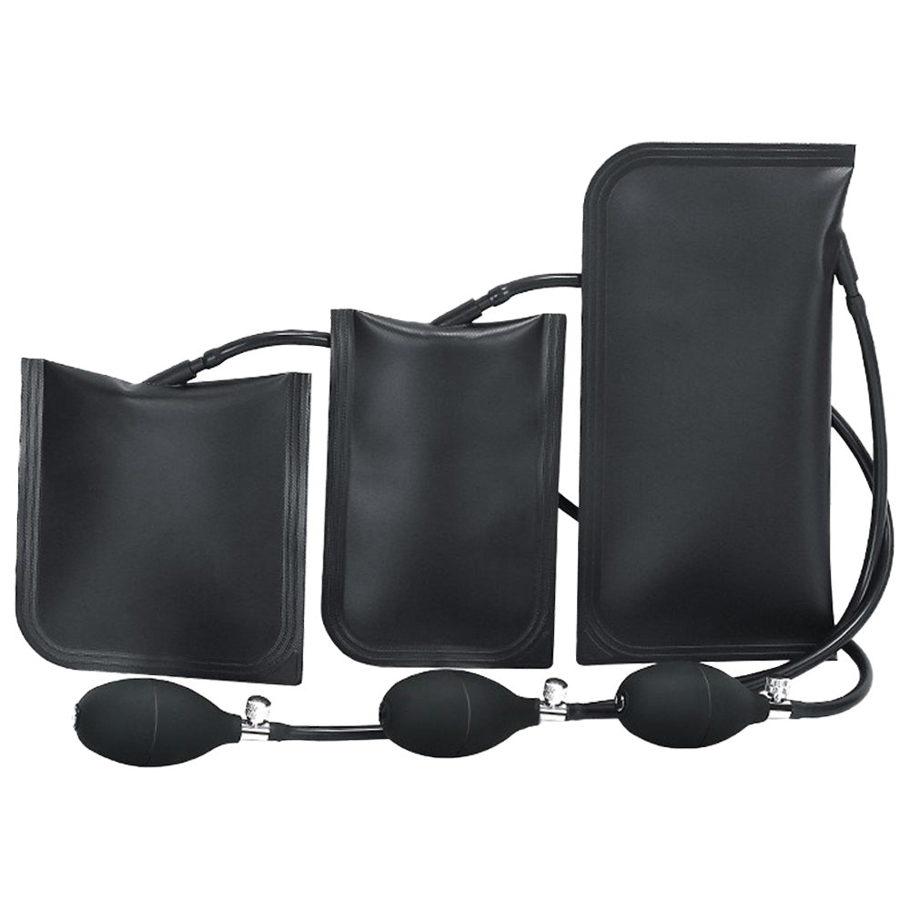 Air Wedge Bag Pump Professional Leveling Kit with Metal Release Valve