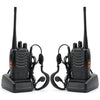 2 PCS BF-888S  5W UHF Radio