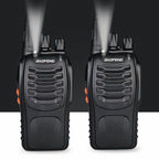 2 PCS BF-888S  5W UHF Radio