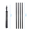 2.7x3m Photo Backdrop Stand Kit Telescopic Rod Bracket
