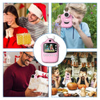 Children Instant Photo Camera With Print Paper 2.4 inch HD Camcorder