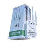 CF-WR762AC 1200M Wireless Repeater Wifi Range Extender Dual Band 2.4G 5.8G WiFi Amplifier Booster 4*Antenna with RJ45 Port