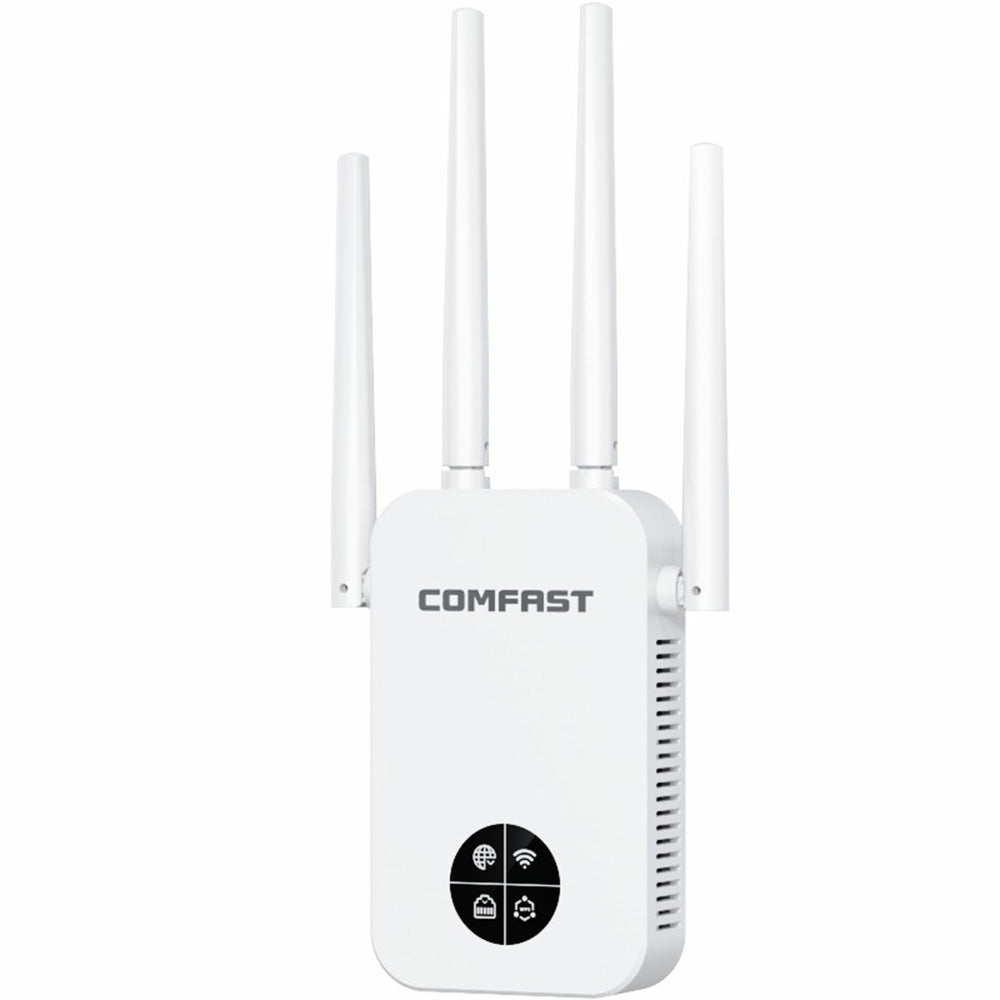 CF-WR762AC 1200M Wireless Repeater Wifi Range Extender Dual Band 2.4G 5.8G WiFi Amplifier Booster 4*Antenna with RJ45 Port Main image