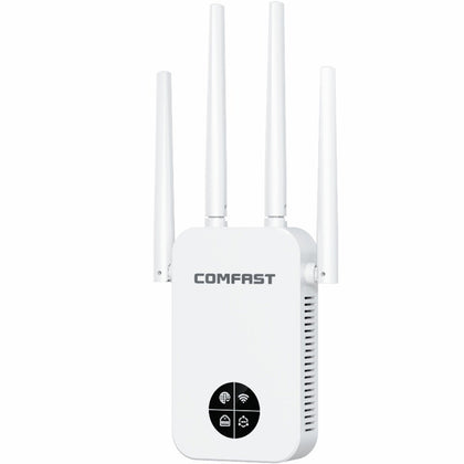 CF-WR762AC 1200M Wireless Repeater Wifi Range Extender Dual Band 2.4G 5.8G WiFi Amplifier Booster 4*Antenna with RJ45 Port