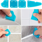5-in-1 Caulking Tool Silicone Caulking Grout Removal Sealant Finishing Tool