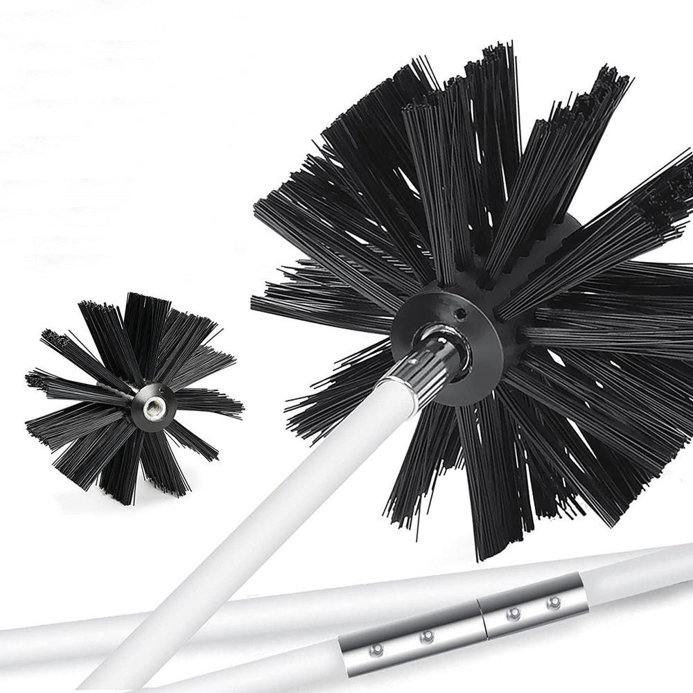 30 pcs Chimney Cleaning Brush Kit Duct Vent Cleaning Set Sweep Brush Tool Secondary image