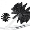 30 pcs Chimney Cleaning Brush Kit Duct Vent Cleaning Set Sweep Brush Tool