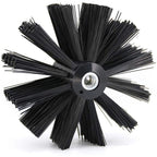 30 pcs Chimney Cleaning Brush Kit Duct Vent Cleaning Set Sweep Brush Tool