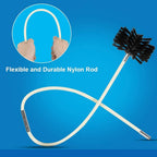 30 pcs Chimney Cleaning Brush Kit Duct Vent Cleaning Set Sweep Brush Tool