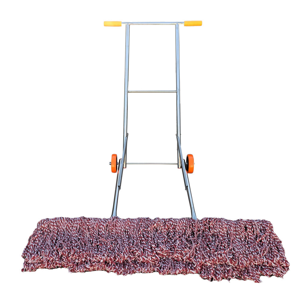 Commercial Dust Mop Cart Stainless steel Industrial Mop Dust Trolley Secondary image