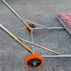 Commercial Dust Mop Cart Stainless steel Industrial Mop Dust Trolley