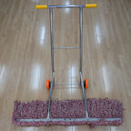Commercial Dust Mop Cart Stainless steel Industrial Mop Dust Trolley
