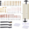 58 pcs Universal Gun Cleaning Kit Brush Handgun Hunting Firearm Cleaner Tools