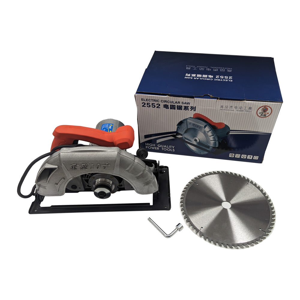 10 Inch Electric Circular Saw Woodworking Multifunctional Cutting Flip Table Saw Secondary image