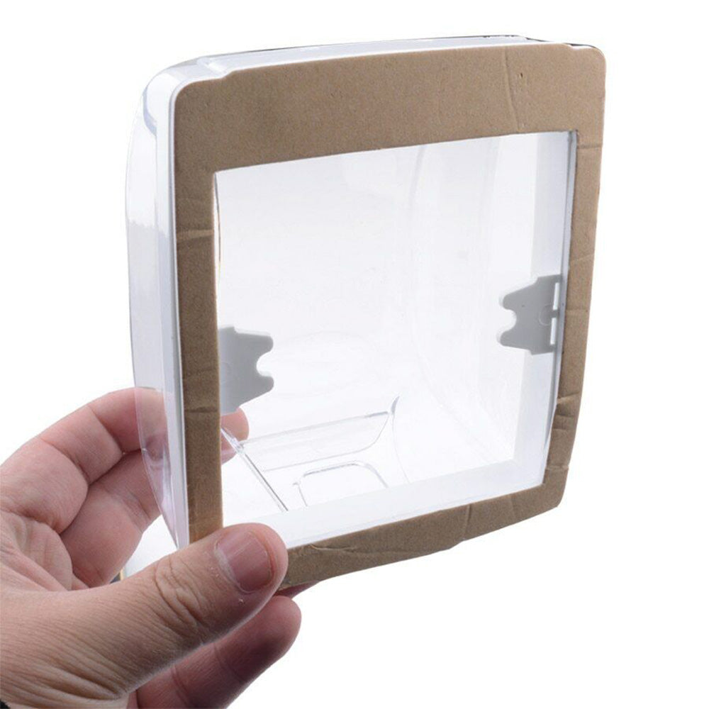 Large Outdoor Transparent Wireless Waterproof Doorbell Cover Main image