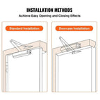 Hydraulic Buffer Automatic Door Closer Adjustable Speed Door Closing Equipment