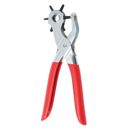 Multi-function Portable Puncher Leather Belt watch strap Hole Punch Hand Pliers