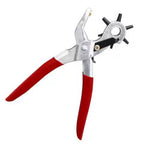 Multi-function Portable Puncher Leather Belt watch strap Hole Punch Hand Pliers