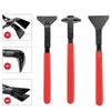 3pcs Sheet Metal Bending Plier Set Straight 0° 45° and 90° 60mm Jaw 270mm length