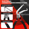 4 Pcs Electrical Disconnect Pliers for Cars Push Plugs