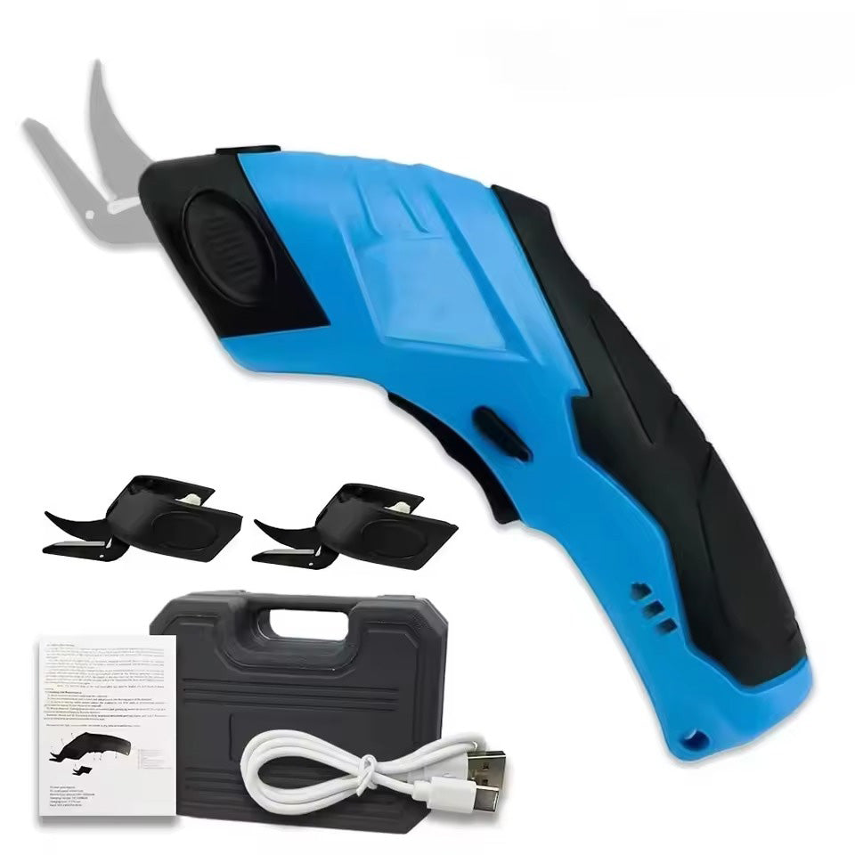 Cordless Electric Scissors for Cutting Fabrics Carpets Soft Leather Cardboard Main image