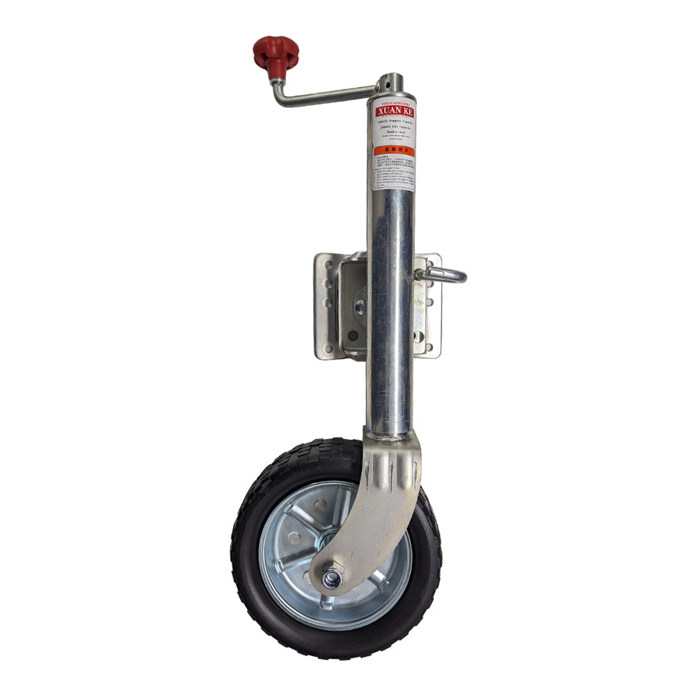 2000lbs 10″ Jockey Wheel &nbsp;Swivel Bracket Top Shake