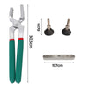 Car Dent Repair Tools Car Door Fender Body Edge Crimp Plier 10 Replacement Heads