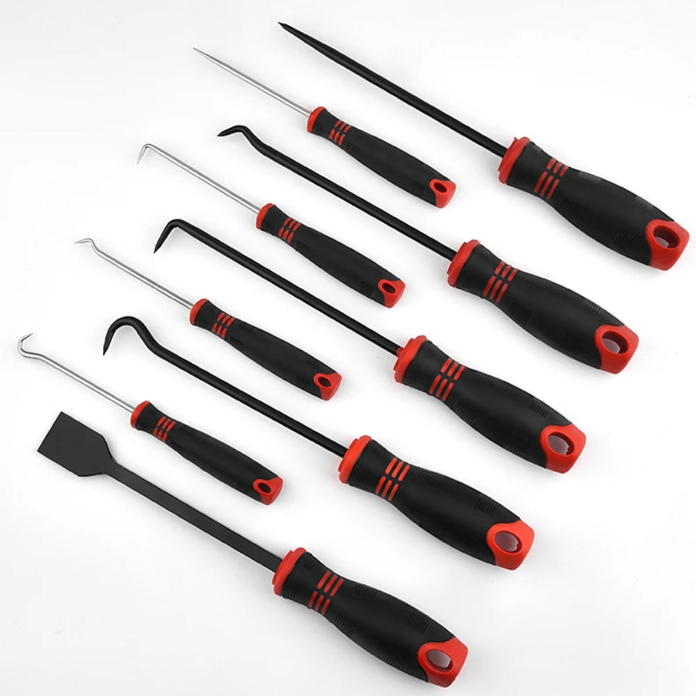 9 PCS Oil Seal Tool Scraper Removal Special-Shaped Hooks Oil Seal Extractor