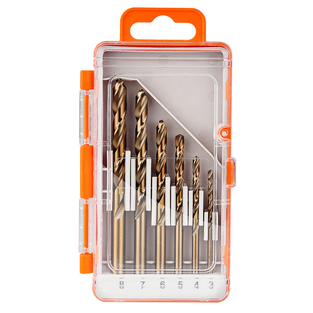 6pcs BOX 3~8mmTwist Drill Bit HSS Auger Drill Bit Main image