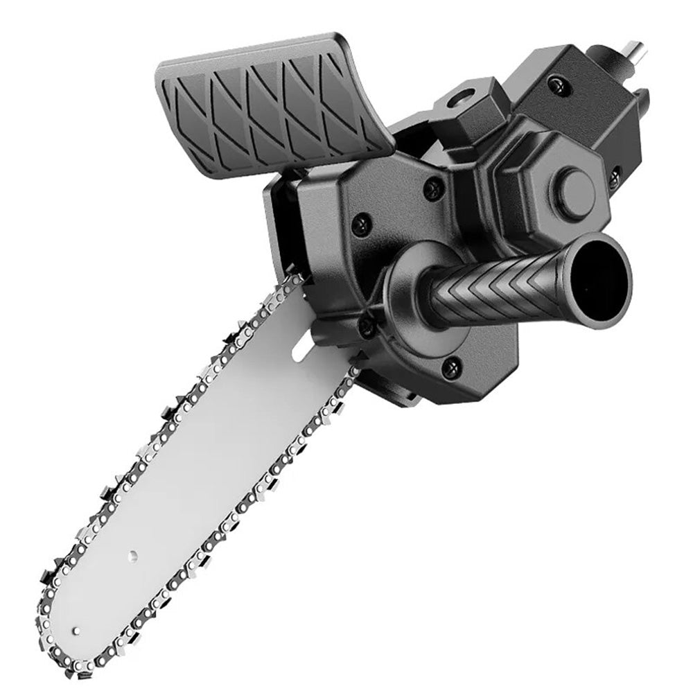 6 Inch Electric Drill Modified To Electric Chainsaw Woodworking Cutting Tool Secondary image