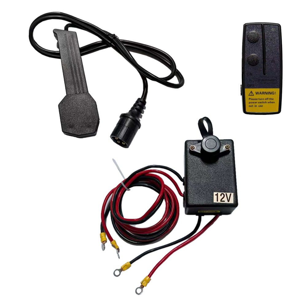 12V 4000LBS Electric Winch Tow Towing Truck 5mm x10m Steel Cable