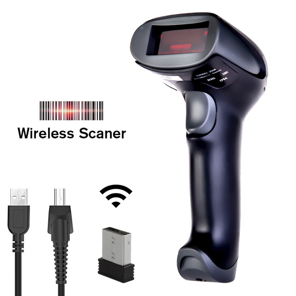 NETUM F1900 1D CCD Wireless Handheld Barcode Scanner