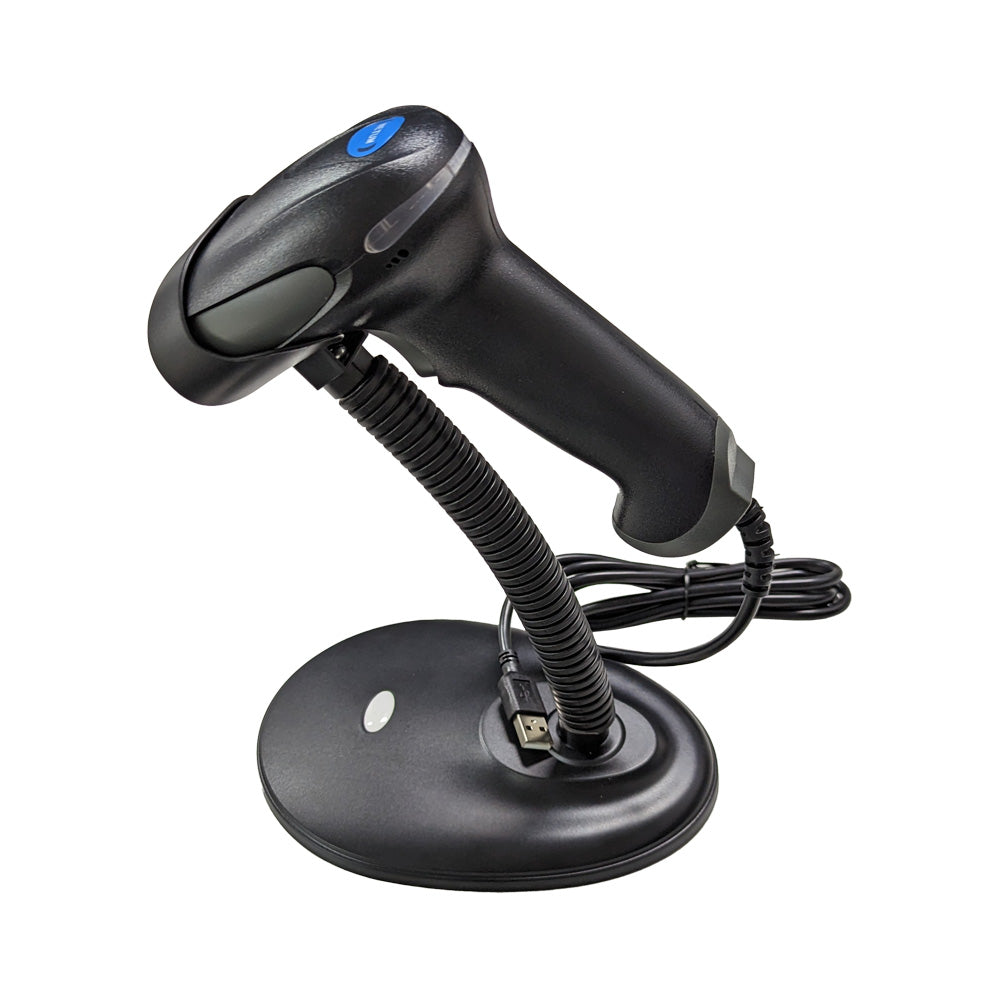 NETUM F5 1D  Laser Wired  Handheld Barcode Scanner with stand Main image