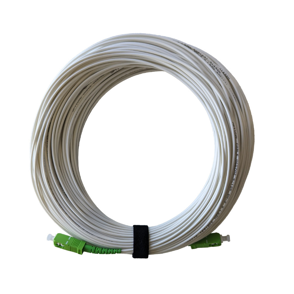 SC/APC-SC/APC SM 9/125 G657A2 SX 2.0mm LSZH White