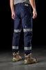 FXD WP-4T REFLECTIVE CUFFED WORK PANTS NAVY