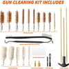 25 PCS Universal Gun Cleaning Kit Hunting Rifle Pistol Shotgun Cleaner Tool Set