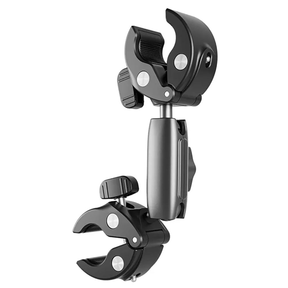 TELESIN Double-headed Crab Clamp Bike/Moto Pipe Clamp