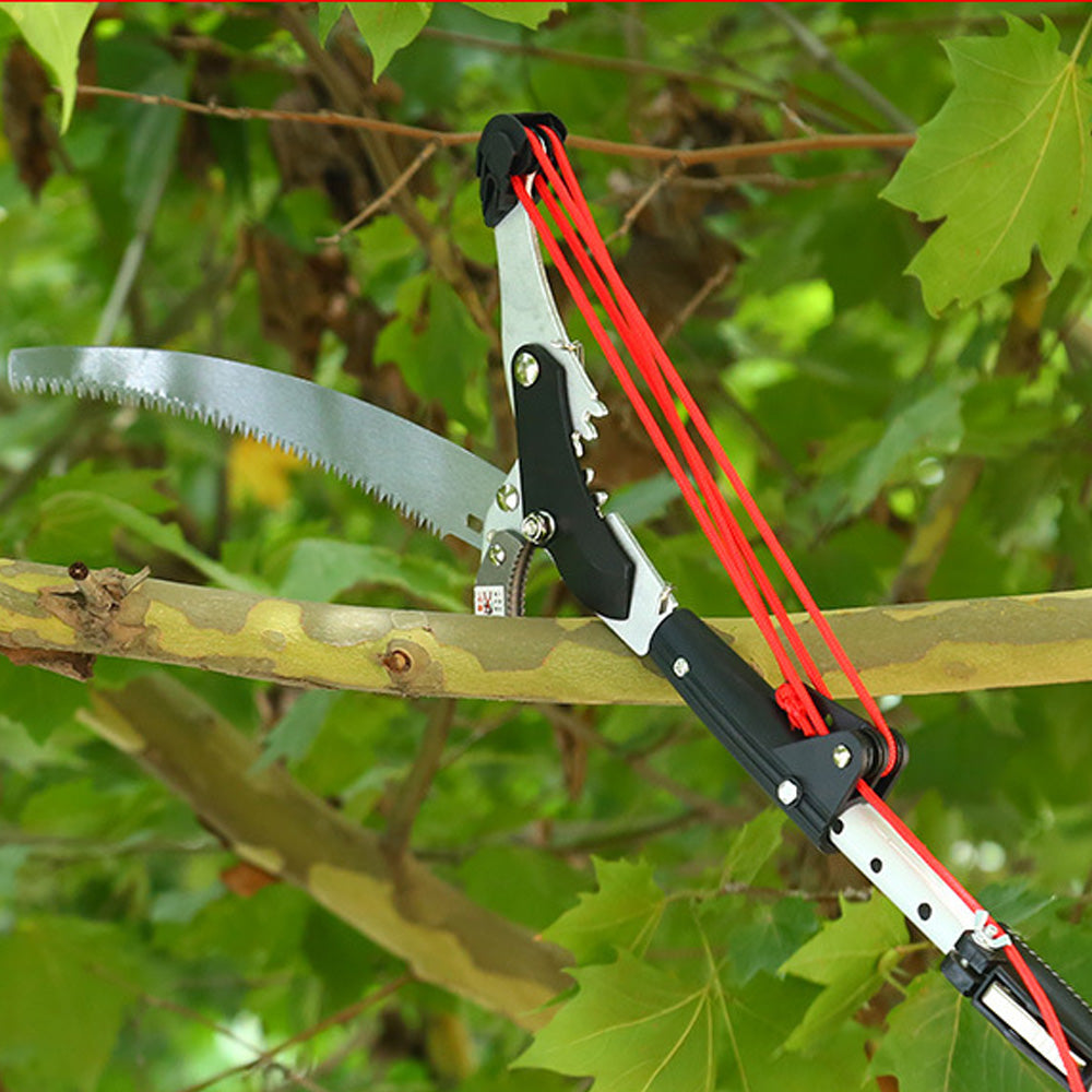 4m 6m 10m Elescopic Scissors Pruning Branch  Height Saw Garden Tools