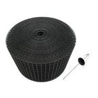 Solar Panel Bird Net Guard 8"x 100ft 100pcs Stainless Steel Fasteners Clips