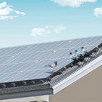 Solar Panel Bird Net Guard 8"x 100ft 100pcs Stainless Steel Fasteners Clips