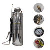 10L Garden Irrigation Pneumatic Sprayer Shoulder Stainless Steel