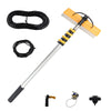 6M Aluminum alloy Telescopic Window Cleaning Pole With Brush Angle Adaptor Hose