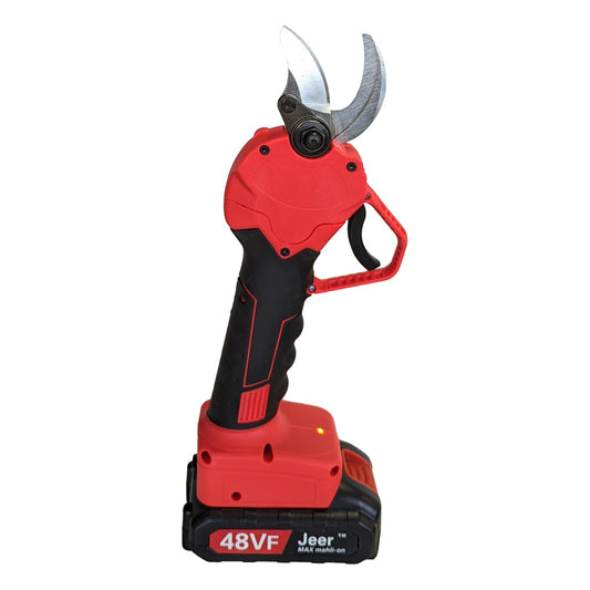 Electric Cordless Pruner Pruning Shear with 2PCs 9000mAh Lithiumion Battery