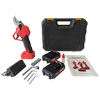 Electric Cordless Pruner Pruning Shear with 2PCs 9000mAh Lithiumion Battery