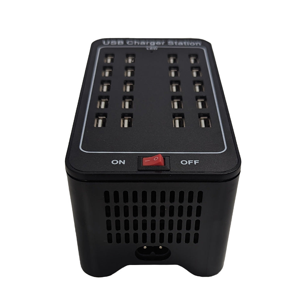 USB Charger 20 Ports HUB 25A 125W Universal Wall Desktop Fast Charging AU plug Main image