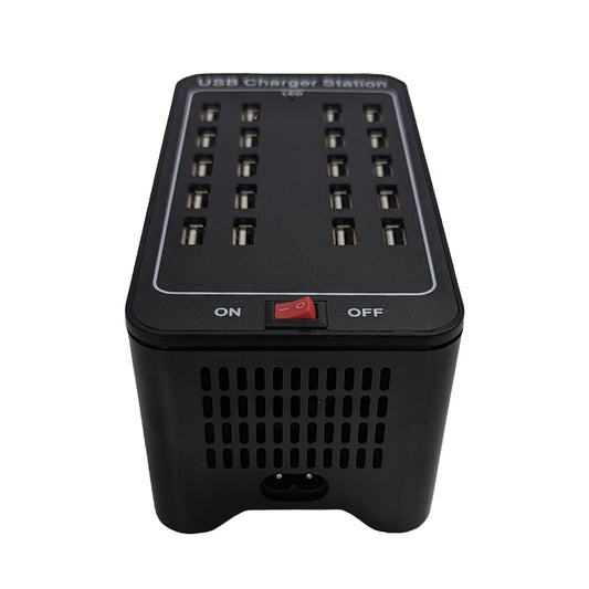 USB Charger 20 Ports HUB 25A 125W Universal Wall Desktop Fast Charging AU plug